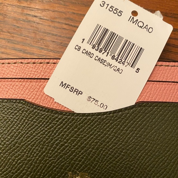Coach Card Case - Picture 2 of 4